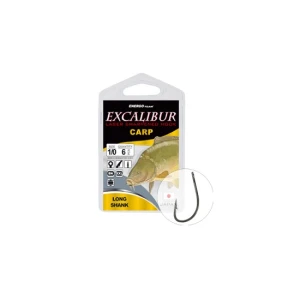 Carlige Energo Team Excalibur Carp Long Shank Bn Nr 2 6buc/plic