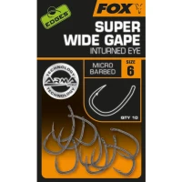 Carlige FOX Edges Armapoint Super Wide Gape In Turned Eye Nr.2 10buc/plic  Carlige FOX Edges Armapoint Super Wide Gape In Turned Eye Nr.2 10buc/plic