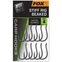 Carlige Fox Stiff Rig Beak, Size 6, 10 Buc/pac
