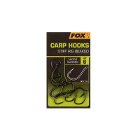 Carlige Fox Stiff Rig Beaked 10buc/plic Nr.6