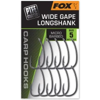 Carlige Fox Super Wide Gape Long Shank, Size 4, 10buc/pac