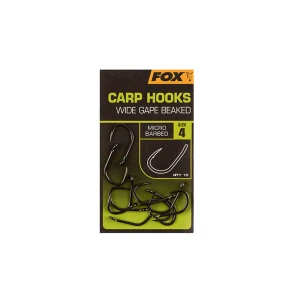 Carlige Fox Wide Gape Beaked 10buc/plic Nr.8
