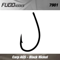 Carlige Fudo Carp Ags Black Nickel Nr.2 9buc/plic