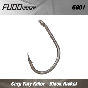 Carlige Fudo Carp Tiny Killer Tkcp Bn Black Nickel Nr.10 9buc/plic