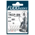 Carlige Fudo Carp Tiny Killer TKCP BN black nickel nr.10 9buc/plic