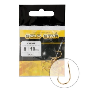 Carlige Goldstar Chinu Gold Nr 1 10buc