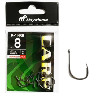 Carlige Hayabusa K1 Noreflect Nr.10, 10buc/pac