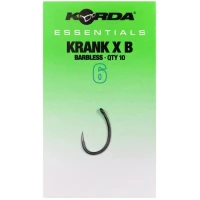 Carlige Korda Essentials Krank X Barbless, Nr.4, 10buc/pac