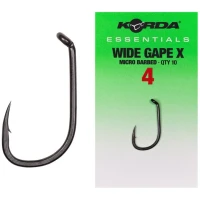 Carlige KORDA Essentials Wide Gape X Micro Barb, Nr.2, 10buc/pac