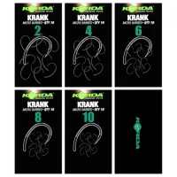 Carlige, KORDA, KRANK, NR.6, 10BUC/PLIC, , , k.kkr6, Carlige Crap, Carlige Crap Korda, Korda