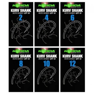 Carlige Korda Kurv Shank Nr.10 10buc/plic