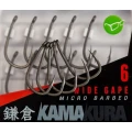 Carlige KORDA Kamakura Wide Gape Barbless Nr.6, 10buc/pac