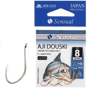 Carlige Mikado Sensual Aji Douski W/ring, Nr.14, 10buc/pac