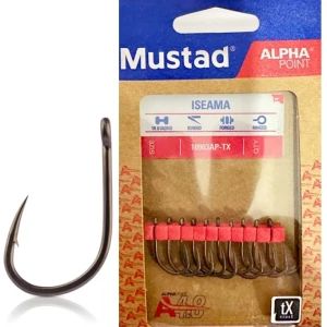 Carlige Mustad ISEAMA Ochi Titan Alpha Point Nr.2, 10buc/pac Carlige Mustad ISEAMA Ochi Titan Alpha Point Nr.2, 10buc/pac