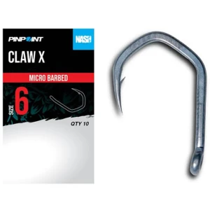 Carlige Nash Claw X Size 6, 10buc/pac