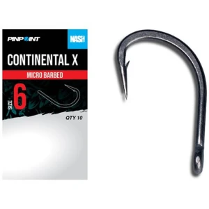 Carlige NASH Continental X Size 4, 10buc/pac Carlige NASH Continental X Size 4, 10buc/pac