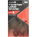 Carlige NASH Twister Long Shank Micro Barb, Size 2, 10buc/pac Carlige NASH Twister Long Shank Micro Barb, Size 2, 10buc/pac