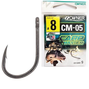 Carlige Owner Cm-05 Carp Master Iseama Magic Fusso, Nr.8, 10buc/pac