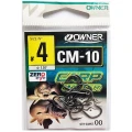 Carlige OWNER CM-10 Carp Master Zigrig Magic Fusso, Nr.4, 8buc/pac