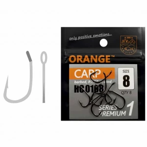 Carlige Orange Carp Ptfe Coated Series Premium 1, Nr.4, 8buc/pac