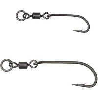 Carlige Prologic Swivel Hooks Long Shank Nr.4 5buc/plic