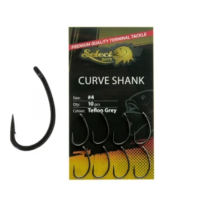 Carlige Select Baits Curve Shank Hooks Nr.4 Carlige Select Baits Curve Shank Hooks Nr.4