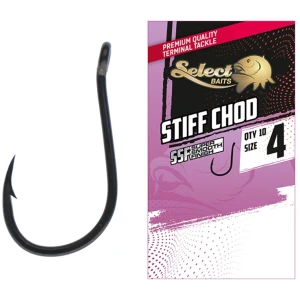 Carlige Select Baits Stiff Chod Ssf Nr.4, 10buc/pac