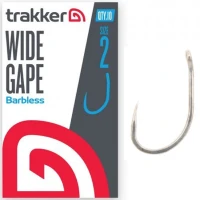 Carlige Trakker Wide Gape Hooks Barbless, Nr.8, 10buc/pac Carlige Trakker Wide Gape Hooks Barbless, Nr.8, 10buc/pac