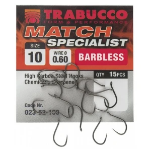 Carlige Trabucco Match Specialist 15 Buc/plic Nr 14