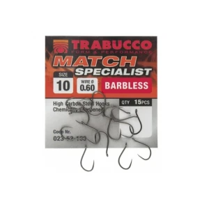 Carlige Trabucco Match Specialist Nr 10 15buc/plic