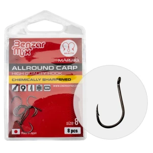 Carlige Benzar Mix Allround Carp Nr.8, 8buc/plic