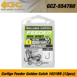 Carlige Feeder Golden Catch 1021BN Nr 11, 12buc Carlige Feeder Golden Catch 1021BN Nr 11, 12buc