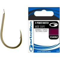 Carlige Garbolino X-Power Match Wide Gape 2340BZ, Nr.14, 15buc/plic Carlige Garbolino X-Power Match Wide Gape 2340BZ, Nr.14, 15buc/plic