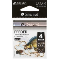 Carlige Mikado Sensual Feeder 9109 Bn, Nr.14, 10buc/pac