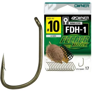 Carlige Owner Fdh-1 Amano Tenkara W/eye Brown, Nr.6, 16buc/pac
