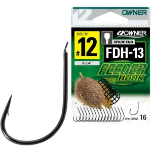 Carlige Owner FDH-13 Keiryu Black Chrome, Nr.8, 15buc/pac Carlige Owner FDH-13 Keiryu Black Chrome, Nr.8, 15buc/pac