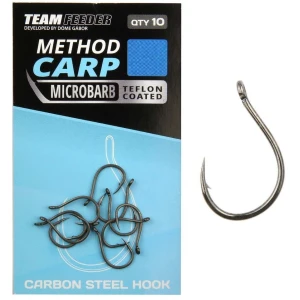Carlige Team Feeder By Dome Method Carp Microbarb, Nr.6, 10buc/pac Carlige Team Feeder By Dome Method Carp Microbarb, Nr.6, 10buc/pac