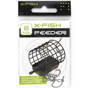 Carlige X-FISH Feeder Hooks Nr.14, 8buc/pac