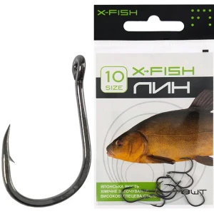 Carlige X-FISH Tench Hooks Nr.8, 8buc/pac