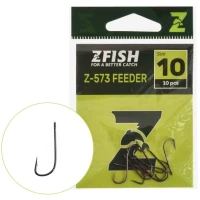 Carlige Zfish Feeder Hooks Z-573, Nr.8, 10buc/pac Carlige Zfish Feeder Hooks Z-573, Nr.8, 10buc/pac