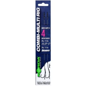 Carlige Legate KORDA Combi Rig, Nr.2, 2buc/pac