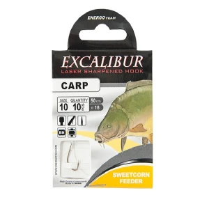 Carlige Legate Excalibur Sweetcorn Feeder Nr.6 10buc/plic