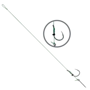 Carlige Legate Carp Zoom Power Feeder KO.1 Nr.8, Fir Textil 0.18mm, 10cm, 5buc/plic Carlige Legate Carp Zoom Power Feeder KO.1 Nr.8, Fir Textil 0.18mm, 10cm, 5buc/plic