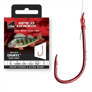 Carlige Legate Dam No.12 50cm 0.16mm New Spezi Perch