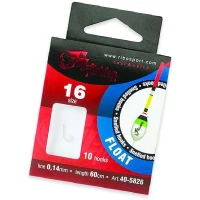 Carlige Legate Filfishing Float Rig, Nr.10, 0.18mm, 60cm, 10buc/plic Carlige Legate Filfishing Float Rig, Nr.10, 0.18mm, 60cm, 10buc/plic