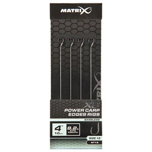 Carlige Legate MATRIX X3 Power Carp Edge Rigs, Nr.12, 10cm, 8buc/plic
