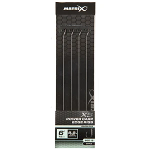 Carlige Legate MATRIX X3 Power Carp Edge Rigs, Nr.14, 15cm, 8buc/plic
