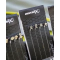 Carlige Legate MATRIX X6 Pellet Rigger Band Rigs, Nr.12, 15cm, 8buc/plic