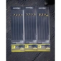 Carlige Legate MATRIX X6 Pellet Rigger Band Rigs, Nr.14, 15cm, 8buc/plic