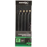 Carlige Legate Matrix X8 Power Carp Band Rigs, Nr.14, 10cm, 8buc/plic